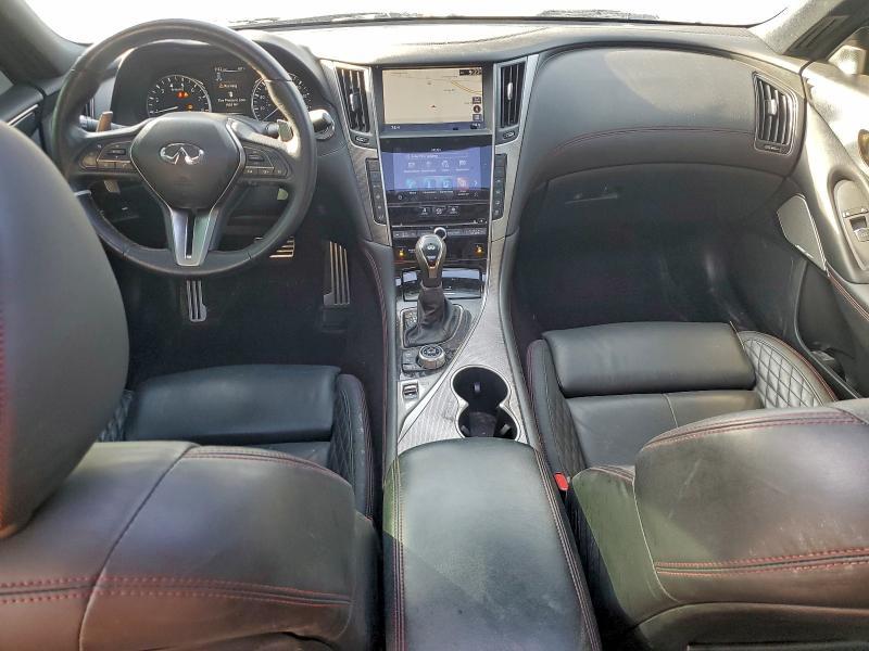 2020 Infiniti Q50 red Sport 400