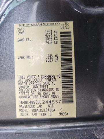 2020 Nissan Altima s