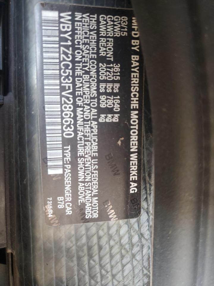2015 BMW I3 bev