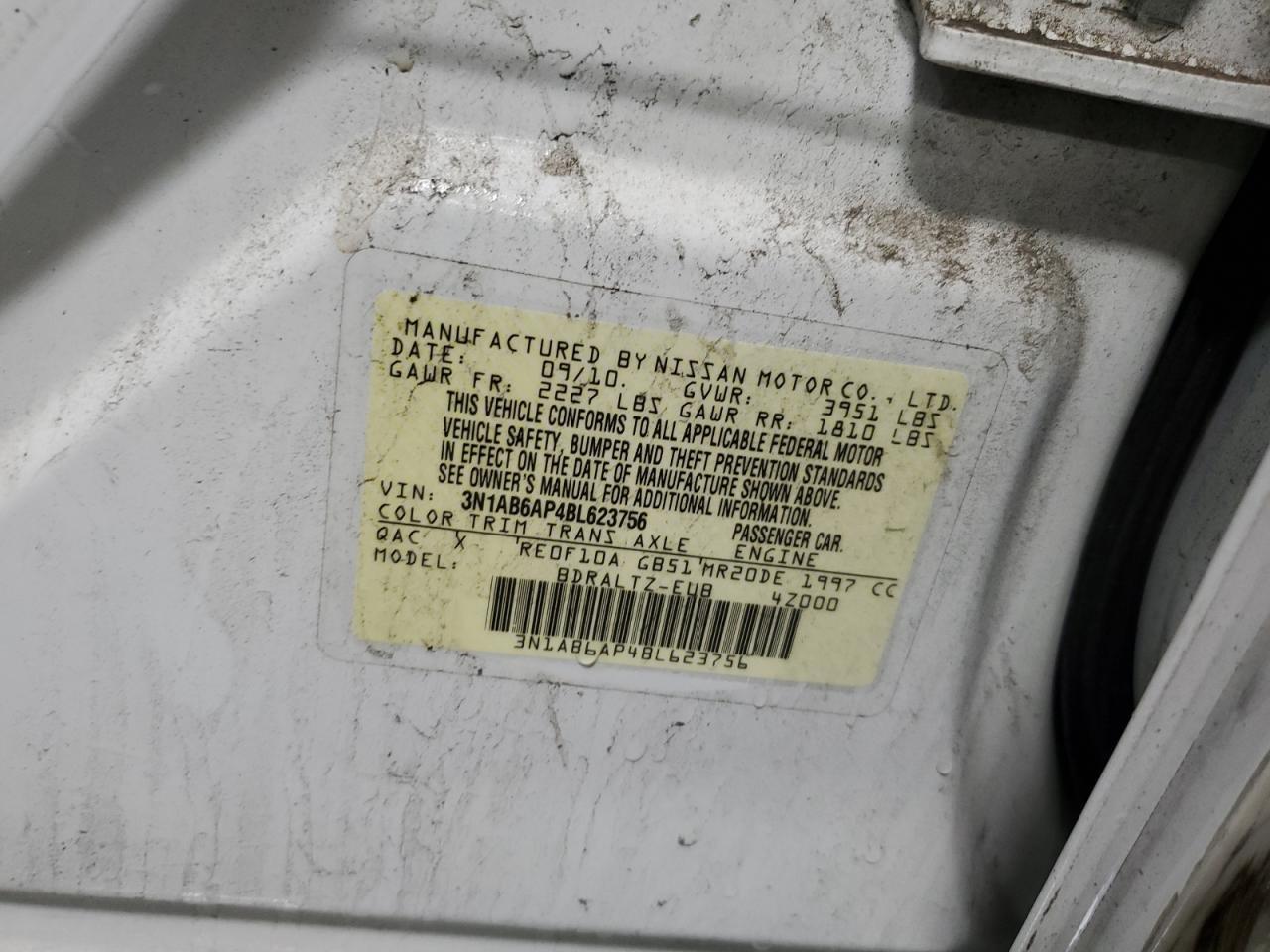 2011 Nissan Sentra 2.0