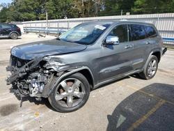Jeep salvage cars for sale: 2012 Jeep Grand Cherokee Overland