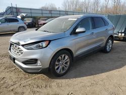Salvage cars for sale from Copart Davison, MI: 2020 Ford Edge Titanium