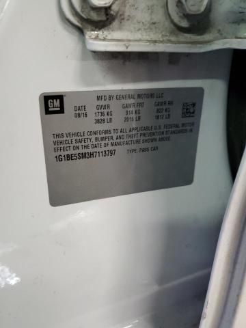 2017 Chevrolet Cruze lt