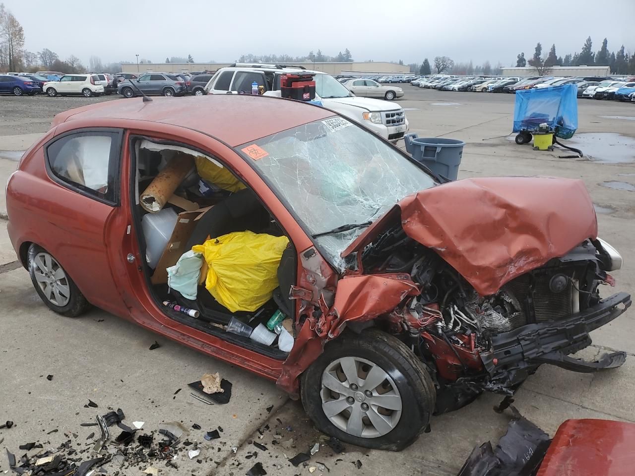 2010 Hyundai Accent Blue