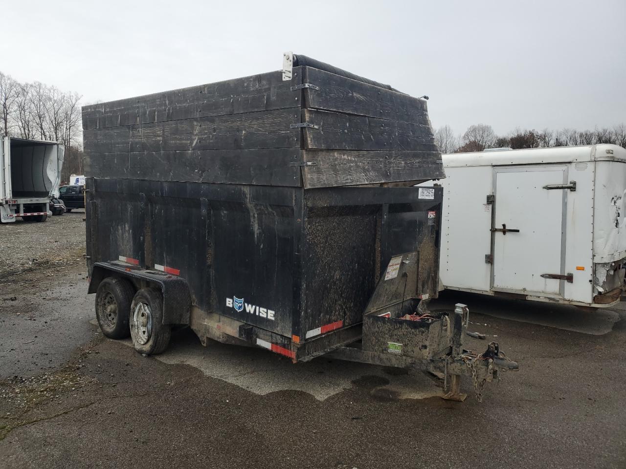 2024 B-Wise 2024 B Wise DT712LP-LE-10 Dump Trailer