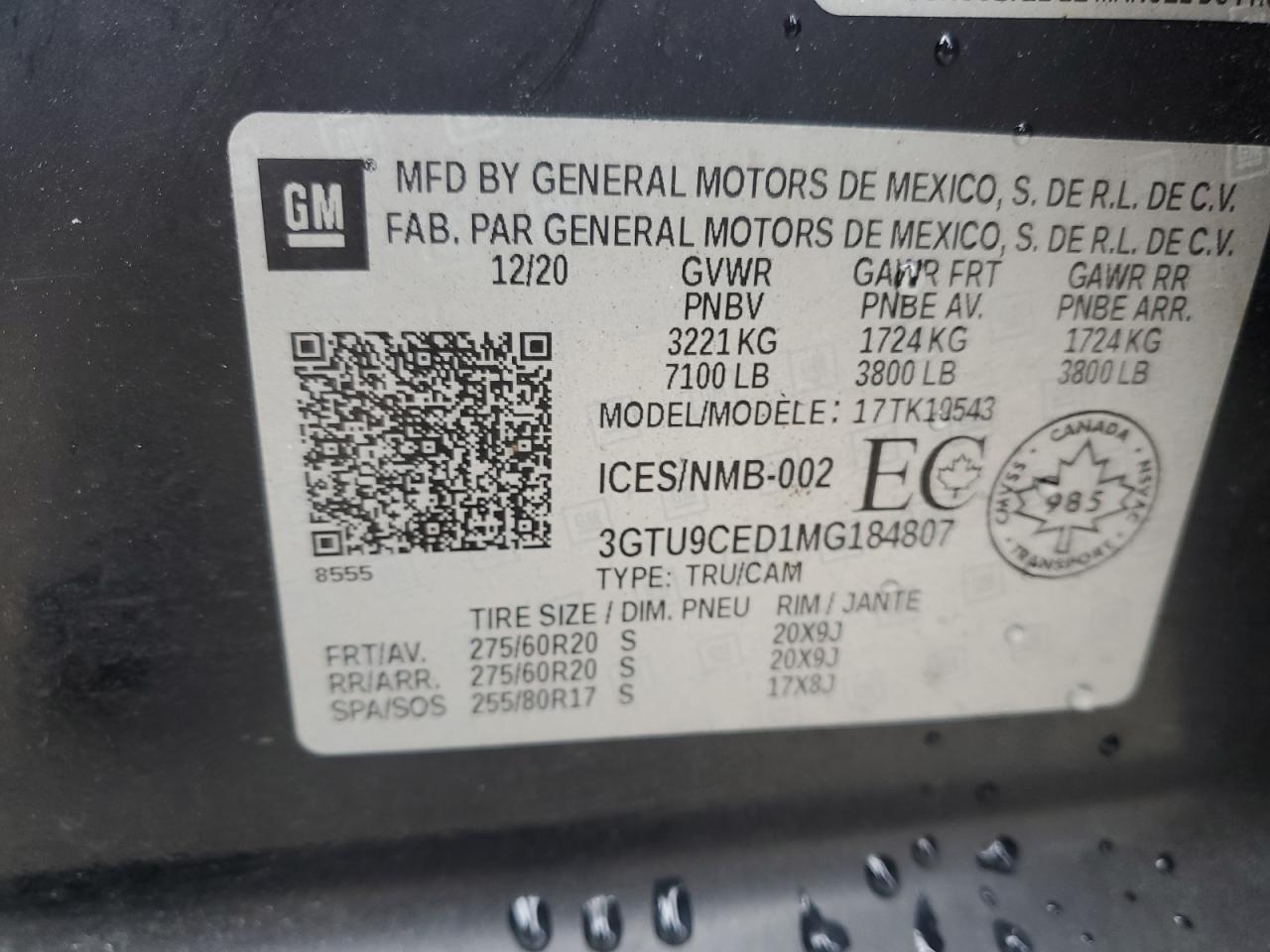 2021 GMC Sierra K1500 Elevation