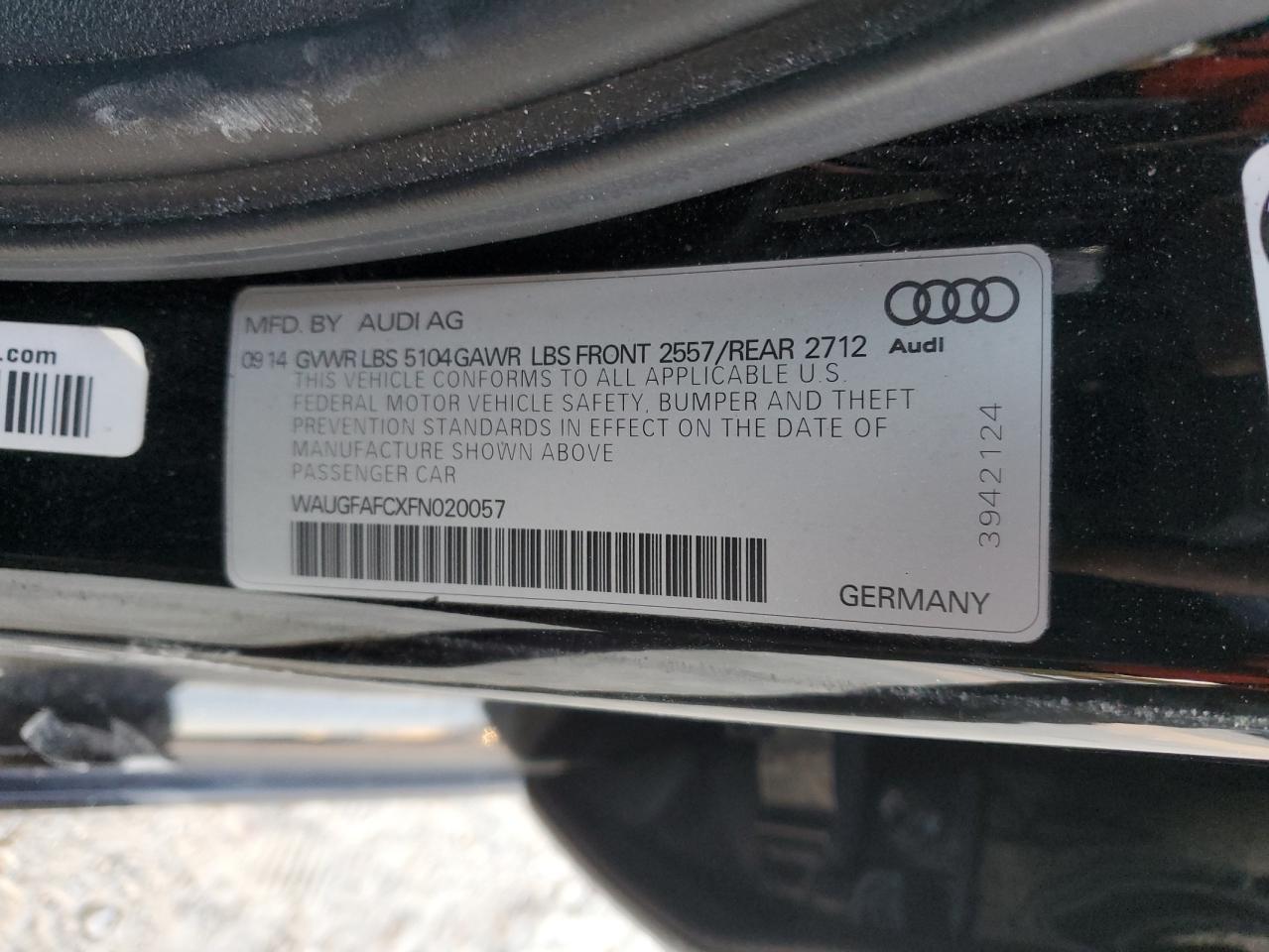 2015 Audi A6 Premium Plus