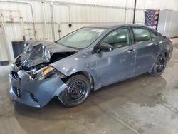 Salvage cars for sale from Copart Avon, MN: 2016 Toyota Corolla l