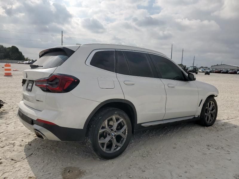 2022 BMW X3 Sdrive30i