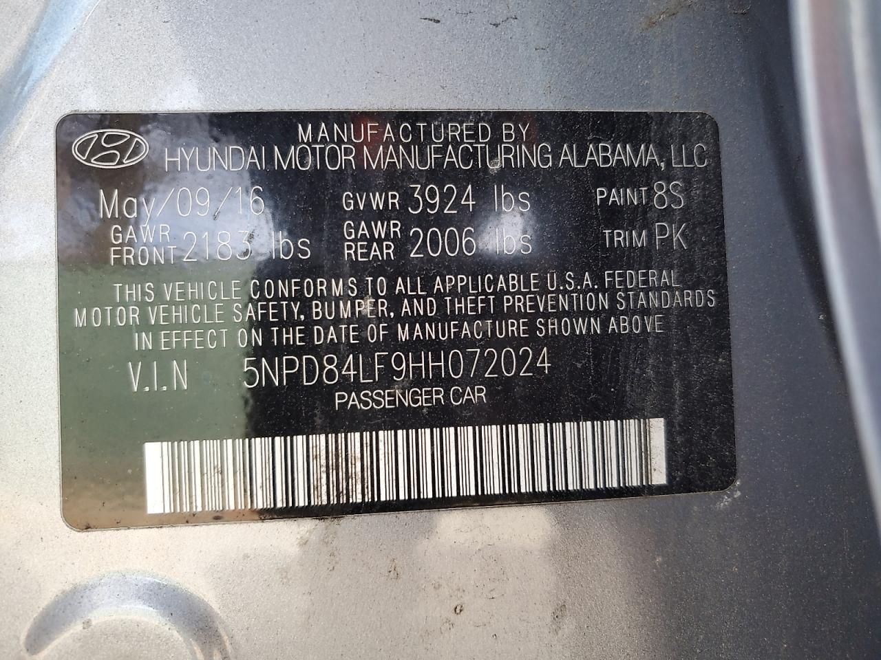 2017 Hyundai Elantra se