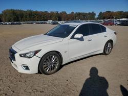 Infiniti salvage cars for sale: 2018 Infiniti Q50 Luxe
