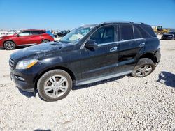 Mercedes-Benz M-class salvage cars for sale: 2013 Mercedes-Benz Ml 350