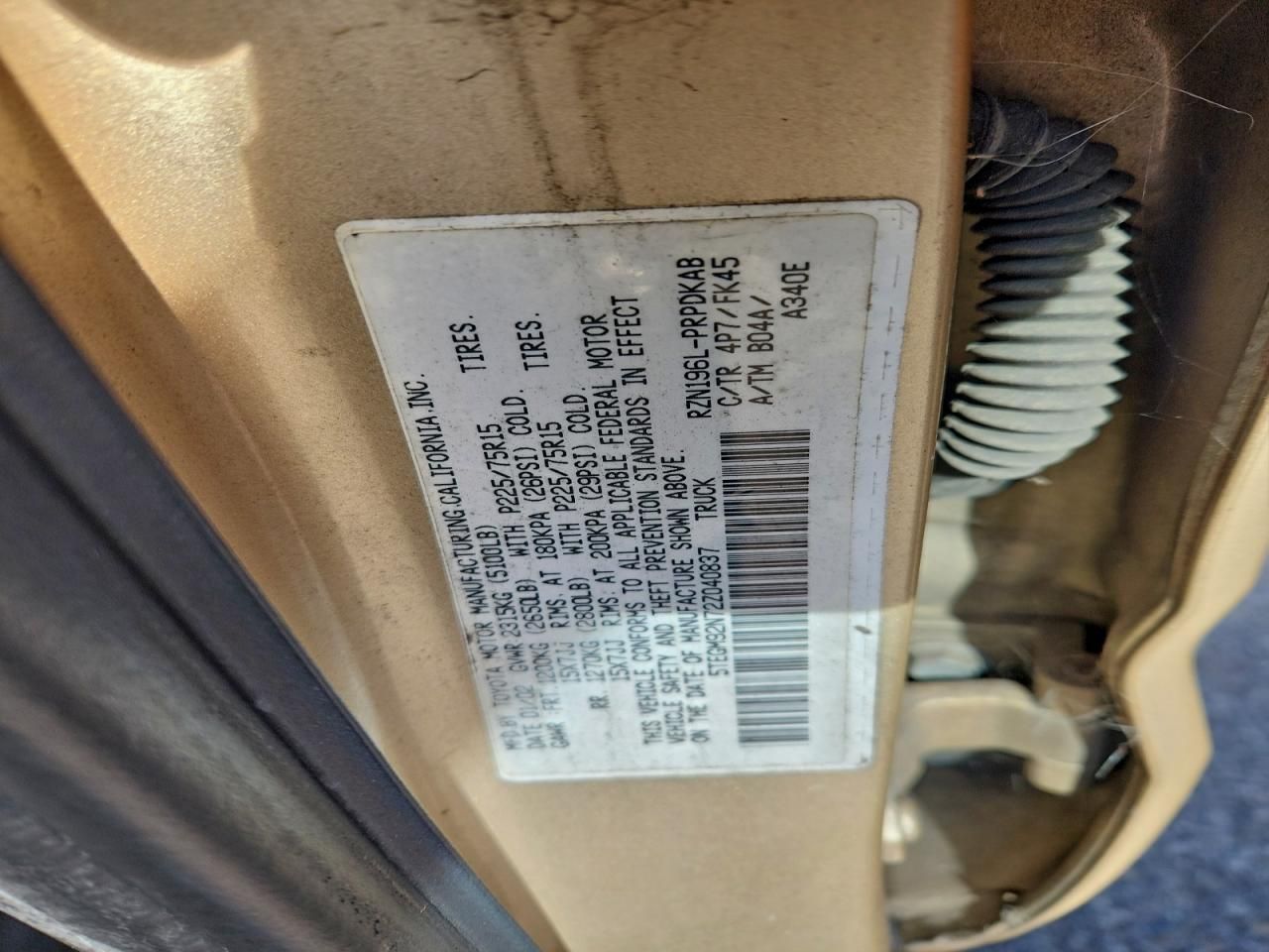 2002 Toyota Tacoma Double cab Prerunner