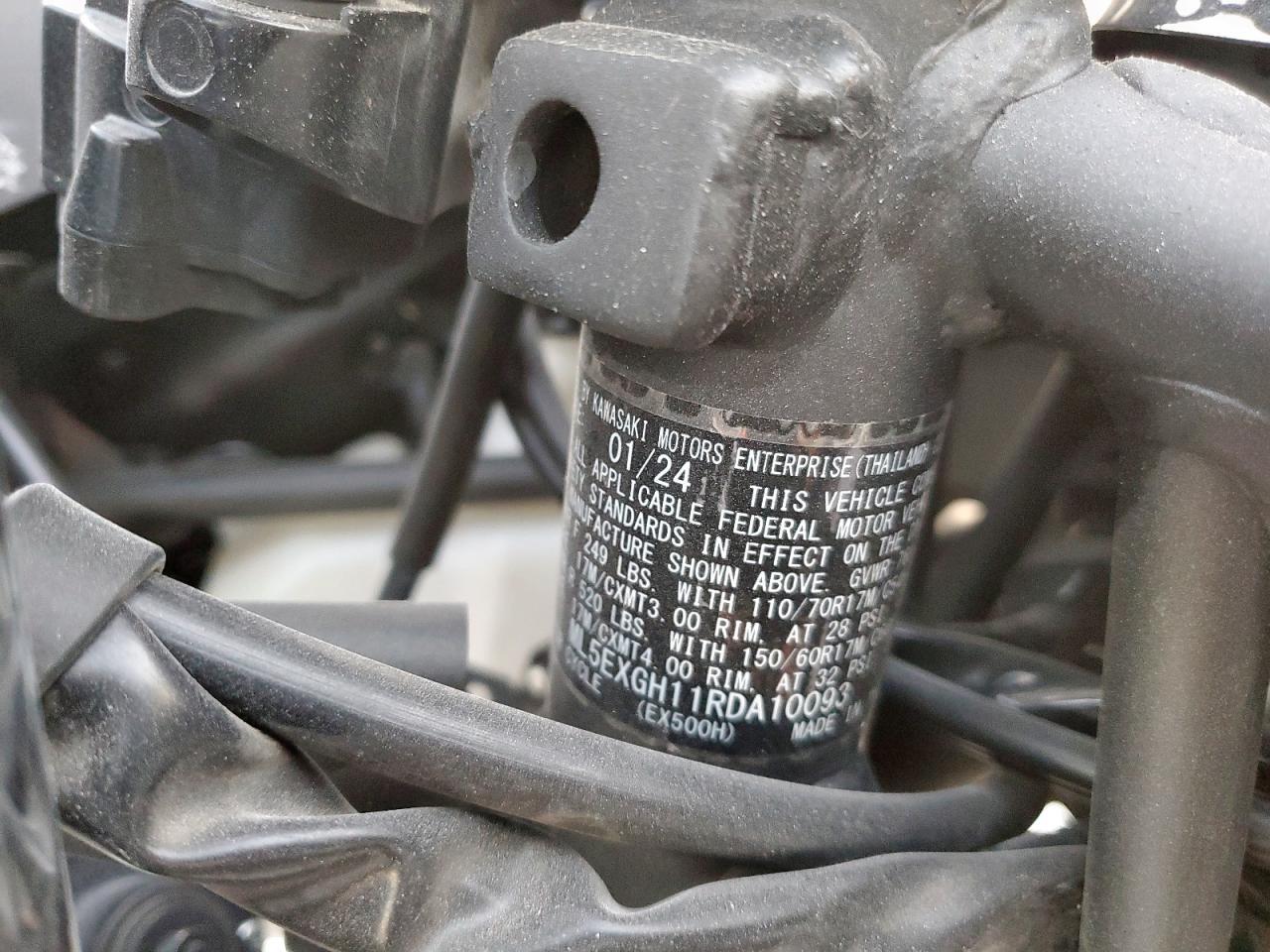 2024 Kawasaki EX500 H