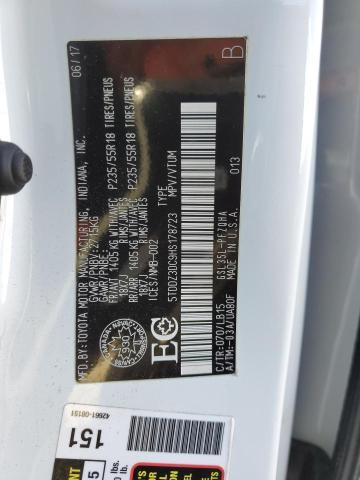 2017 Toyota Sienna xle