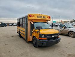 Chev salvage cars for sale: 2013 Chev Rolet Express School bus