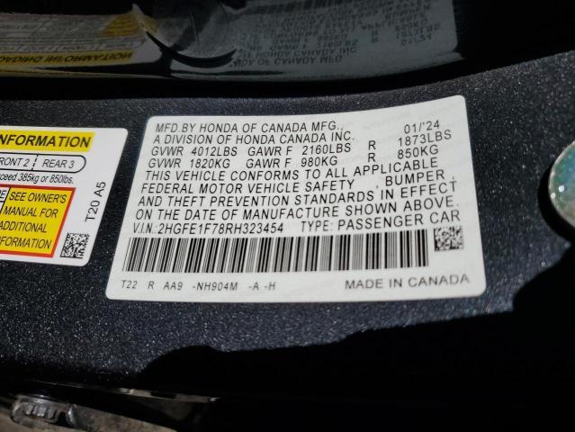 2024 Honda Civic ex