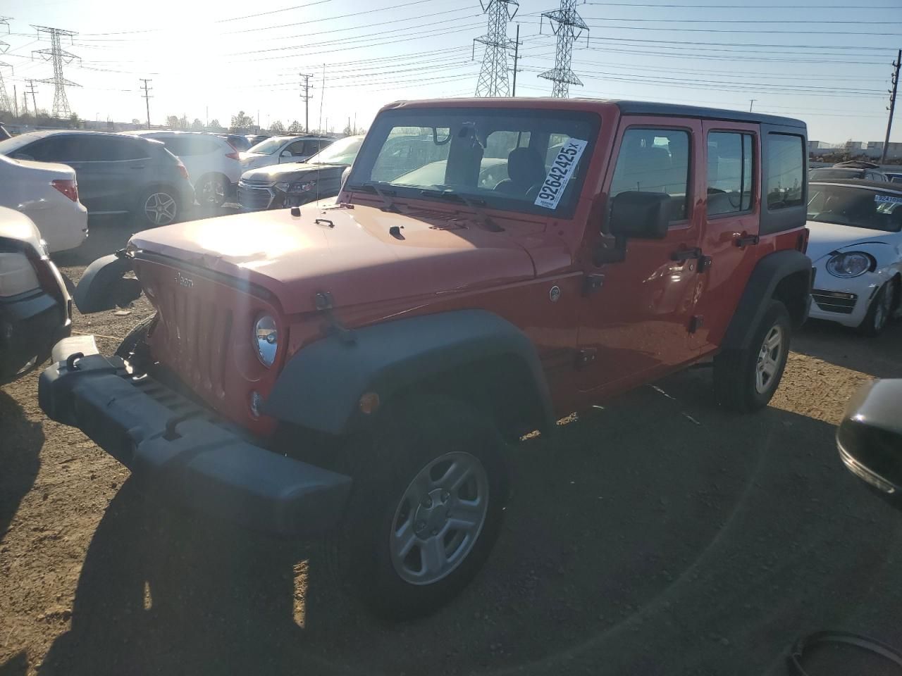2017 Jeep Wrangler Unlimited Sport