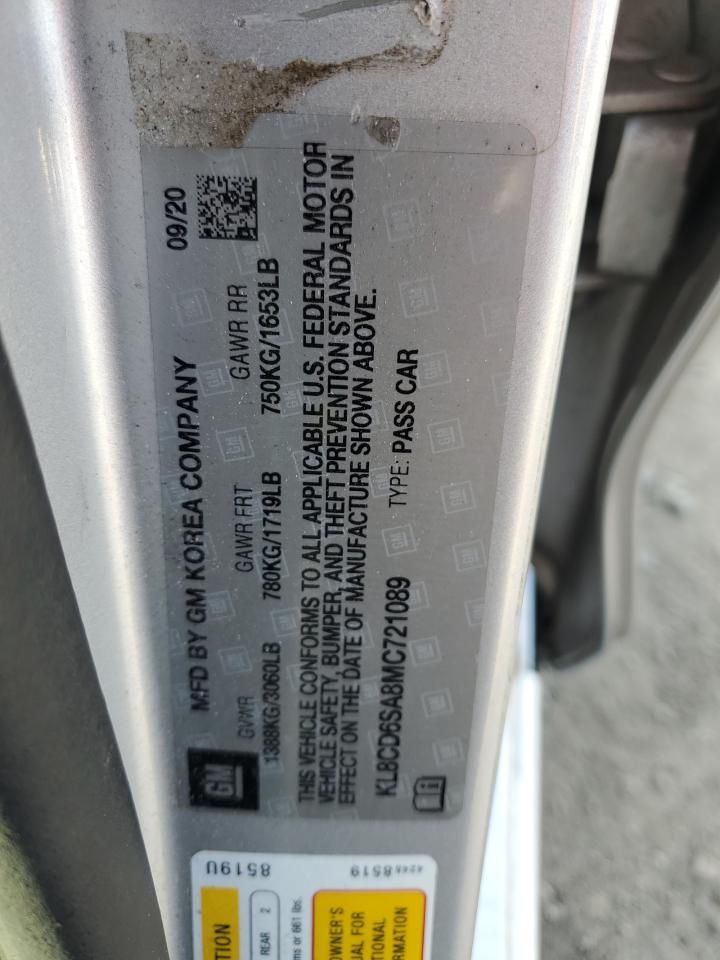 2021 Chevrolet Spark 1LT