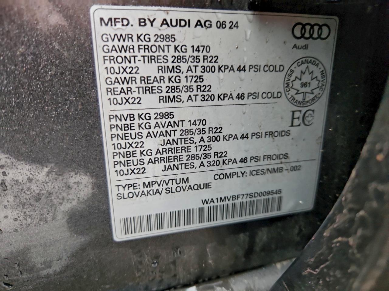 2025 Audi Q7 Progressiv 55 3.0