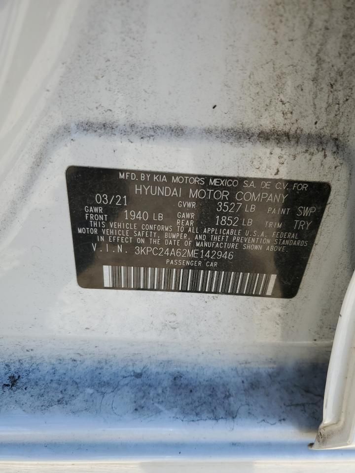 2021 Hyundai Accent se