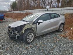 Salvage cars for sale from Copart Mebane, NC: 2016 KIA Rio lx