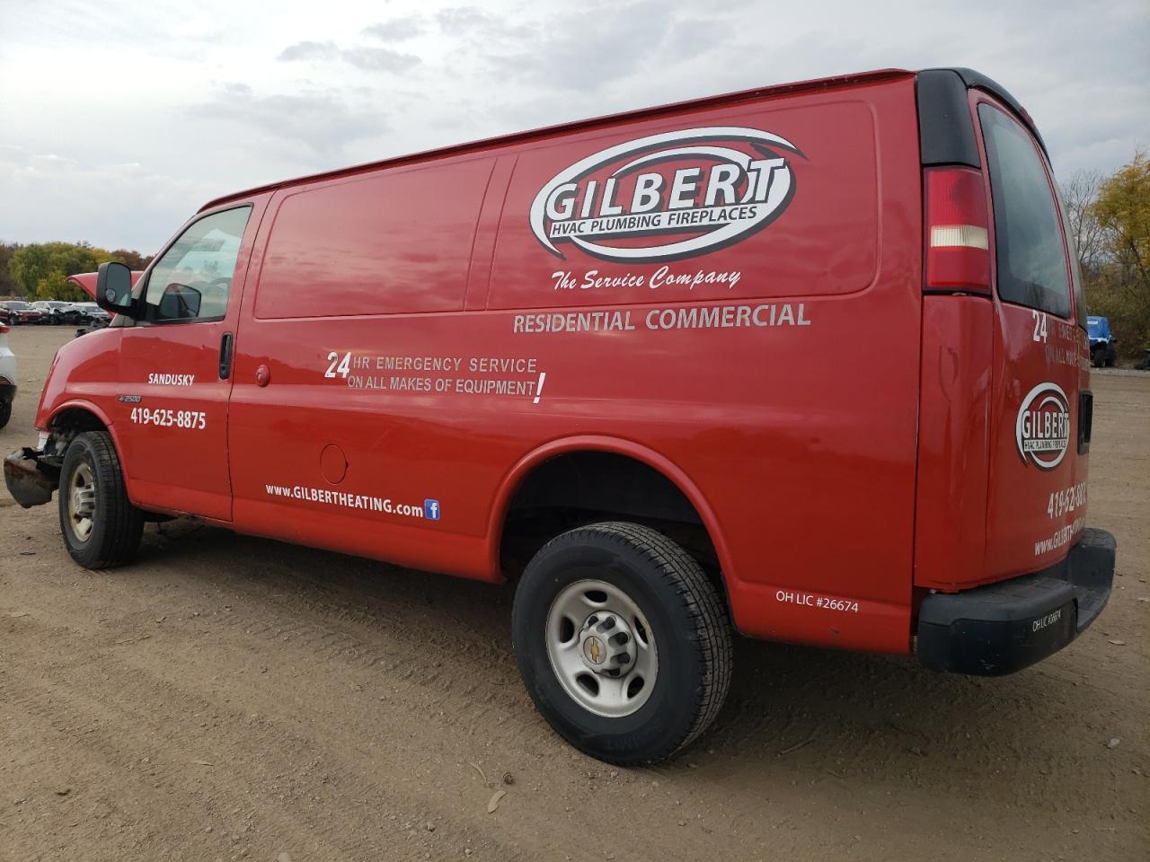 2004 Chev Rolet Express 2500 Utility / Service Van
