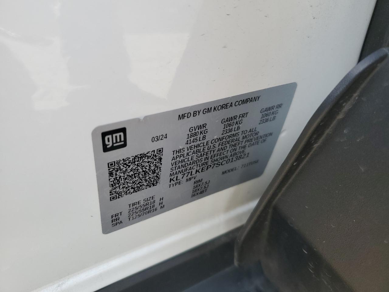 2025 Chevrolet Trax Active