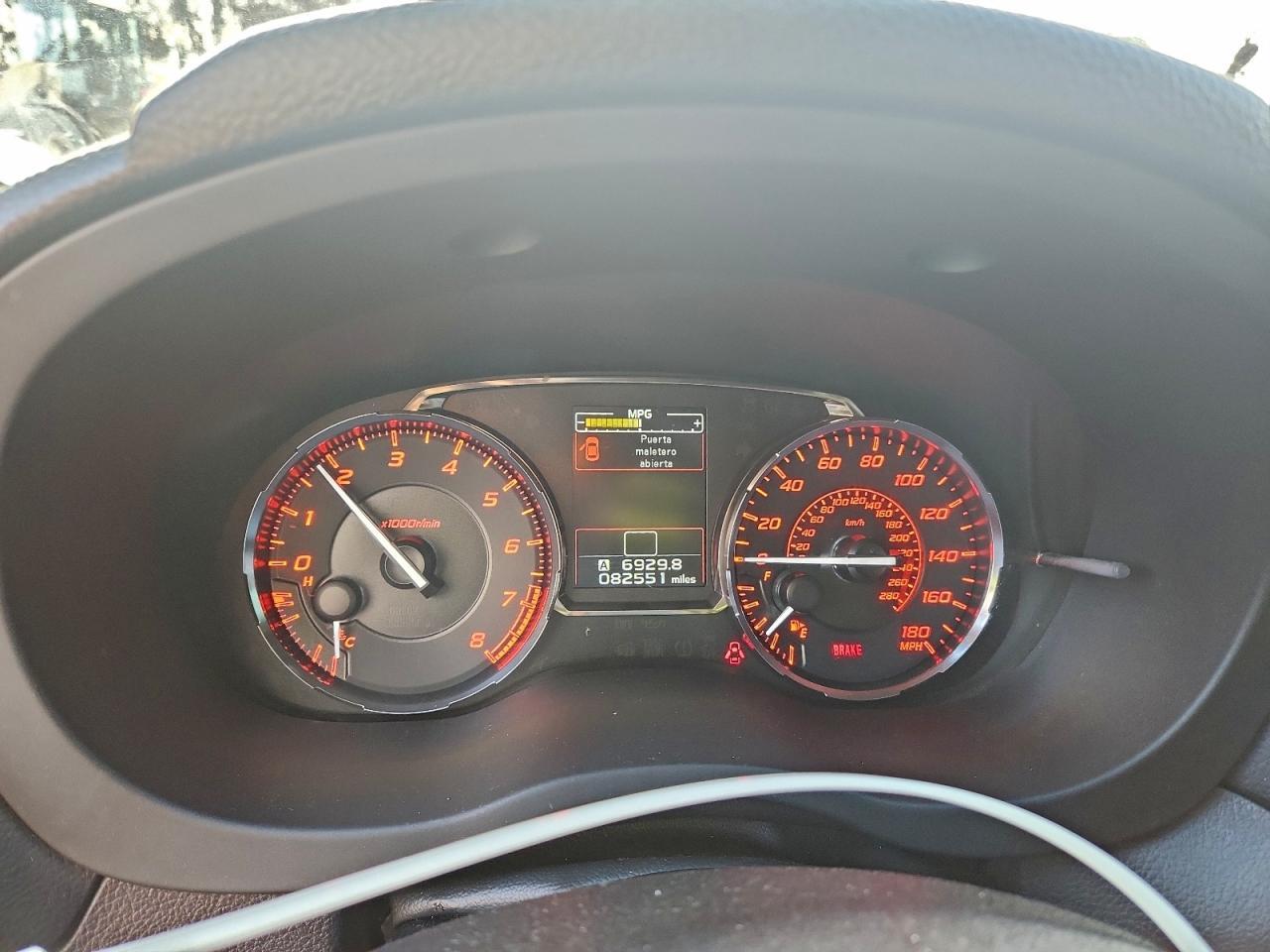 2015 Subaru Wrx Premium