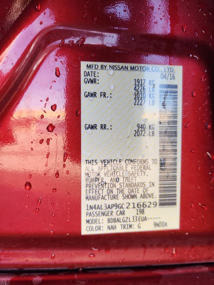 2016 Nissan Altima 2.5