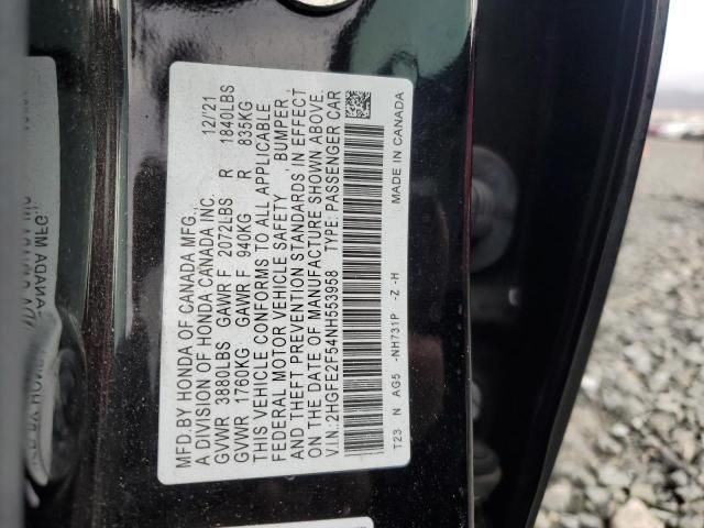 2022 Honda Civic Sport