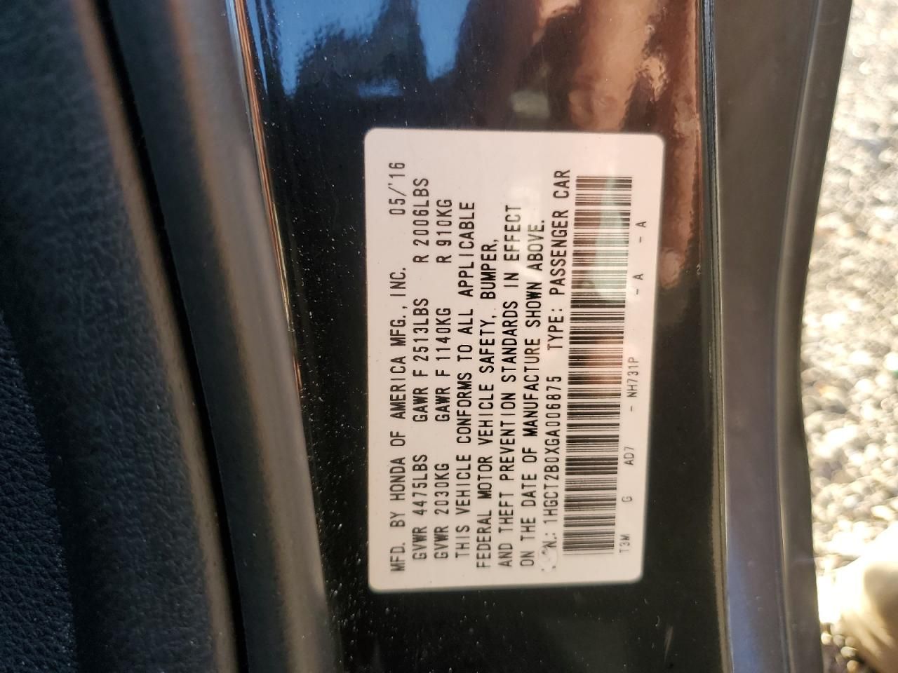 2016 Honda Accord Touring