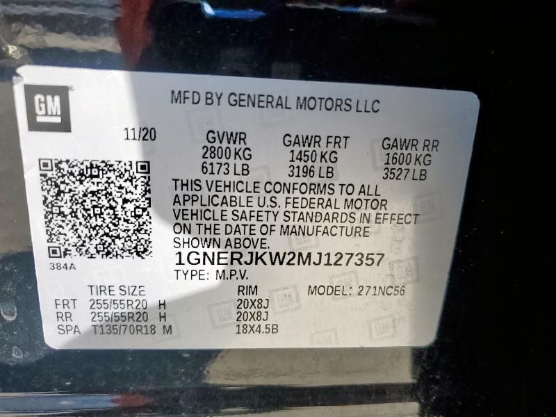 2021 Chevrolet Traverse rs