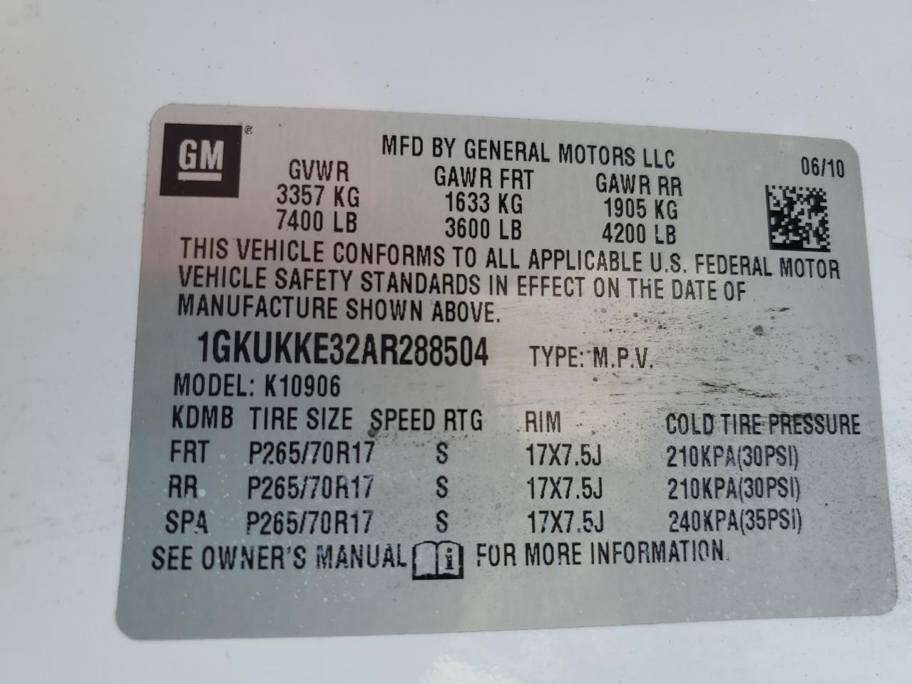 2010 GMC Yukon xl K1500 slt