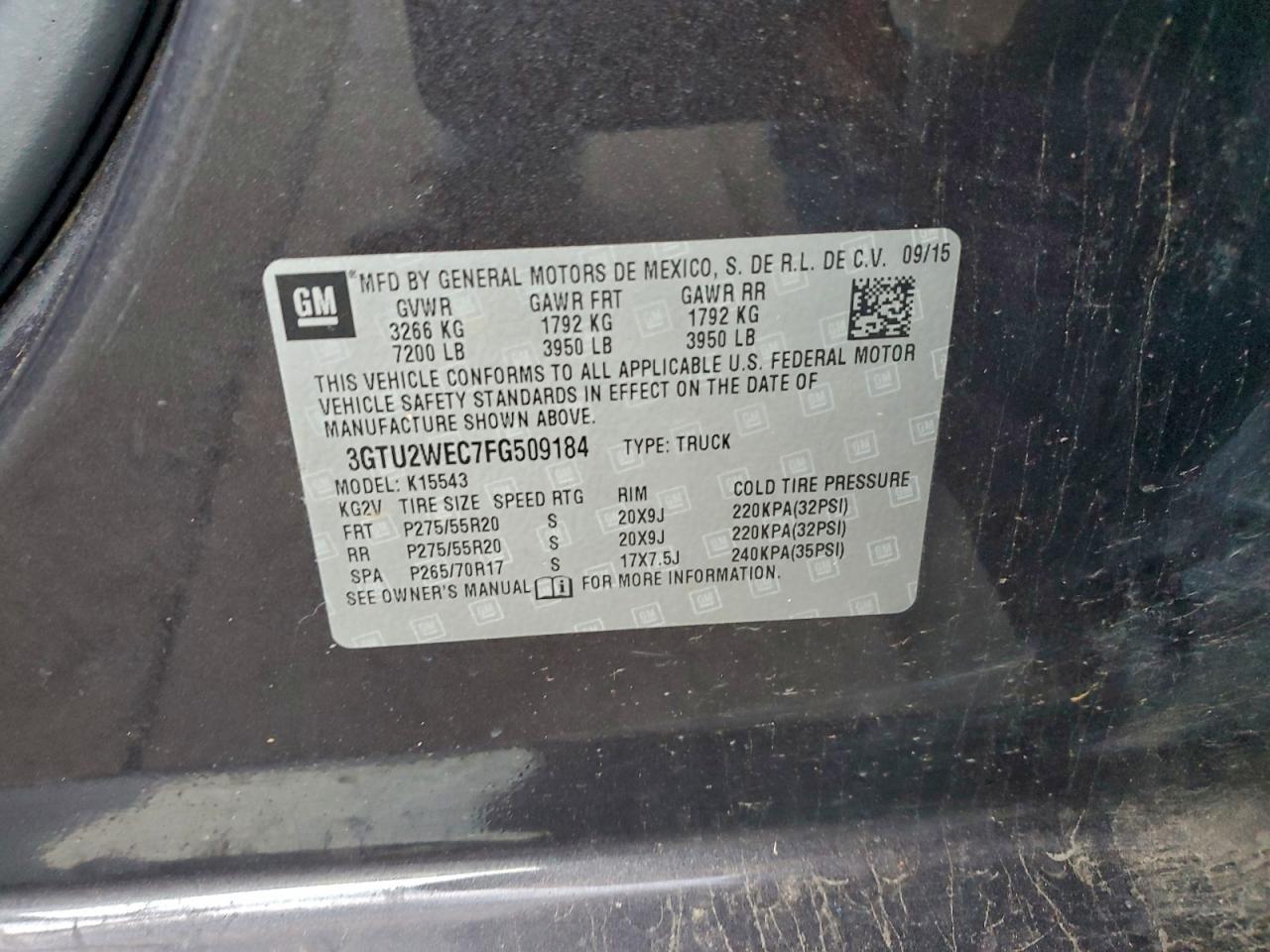 2015 GMC Sierra K1500 Denali