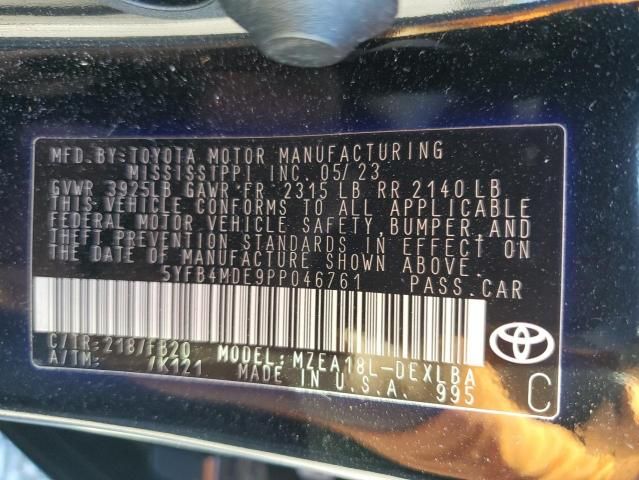 2023 Toyota Corolla le