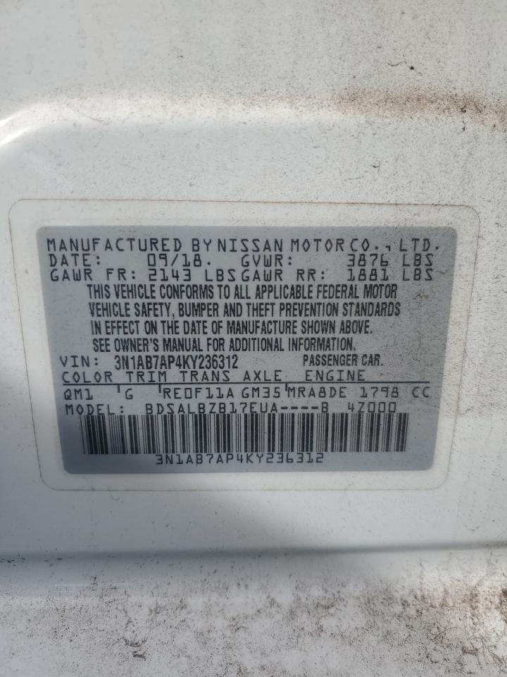 2019 Nissan Sentra s