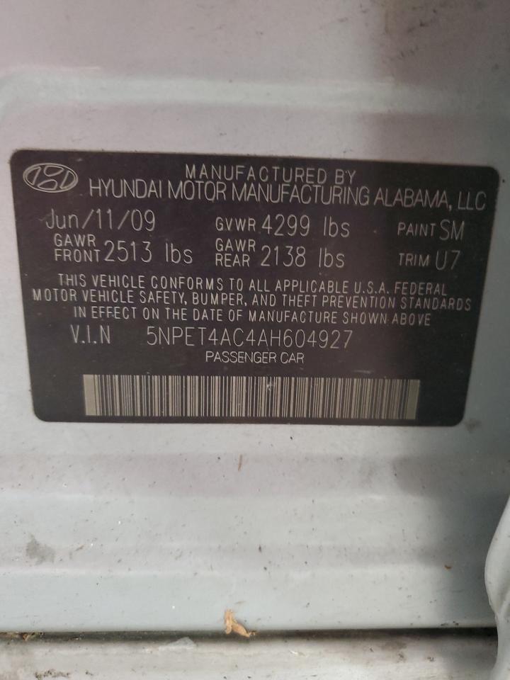 2010 Hyundai Sonata gls