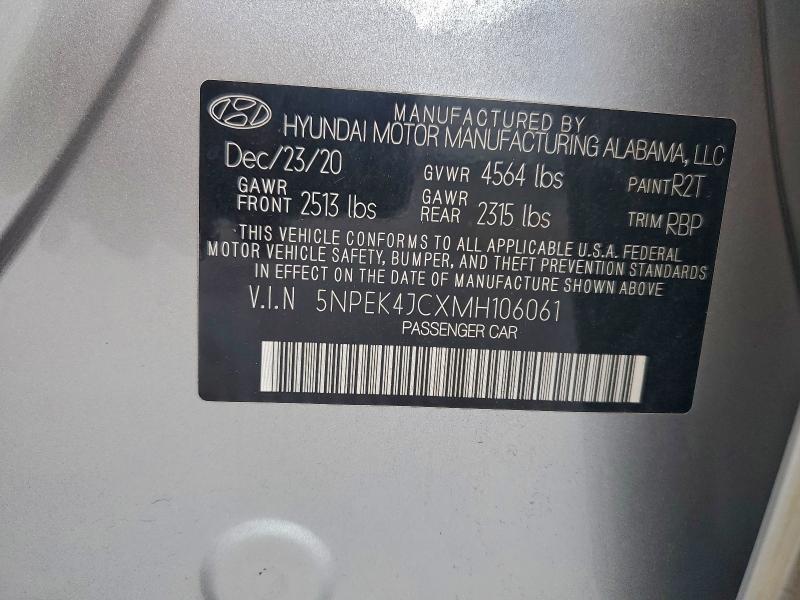 2021 Hyundai Sonata n Line