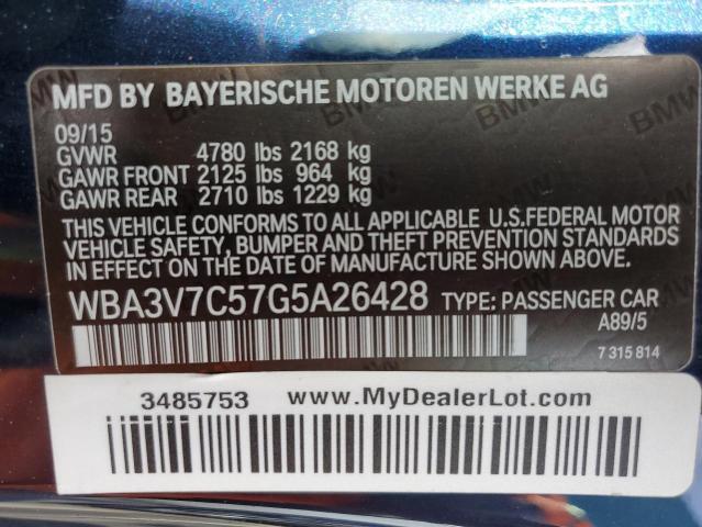 2016 BMW 428 i Sulev