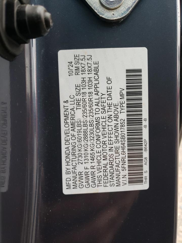 2025 Honda Odyssey exl