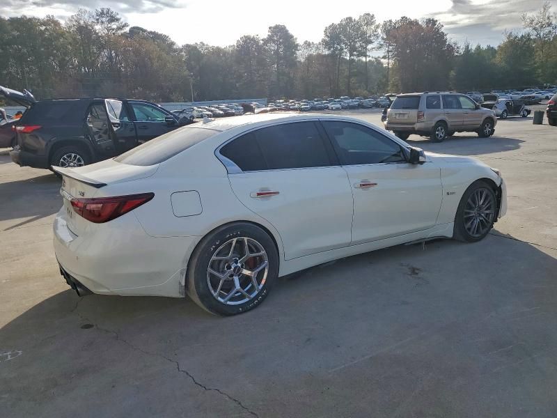 2020 Infiniti Q50 red Sport 400