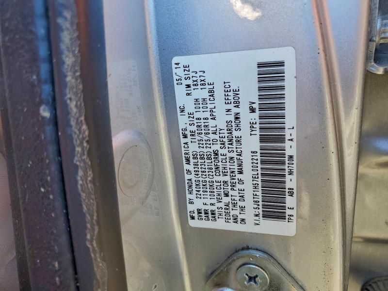 2014 Honda Crosstour exl