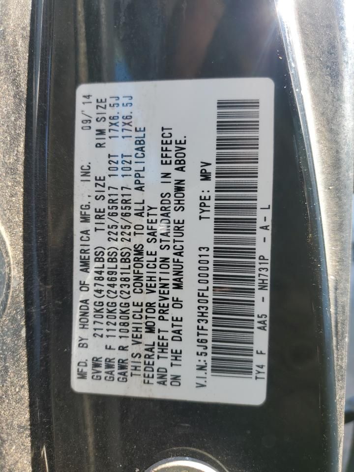 2015 Honda Crosstour ex