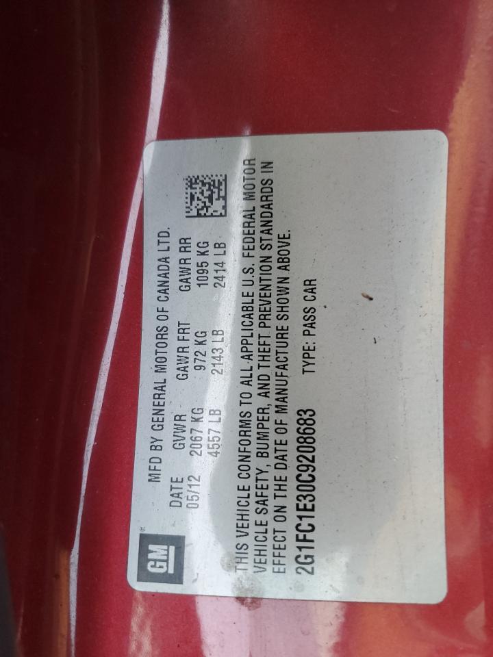 2012 Chevrolet Camaro lt