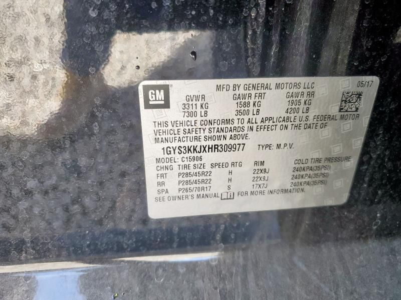 2017 Cadillac Escalade esv Platinum