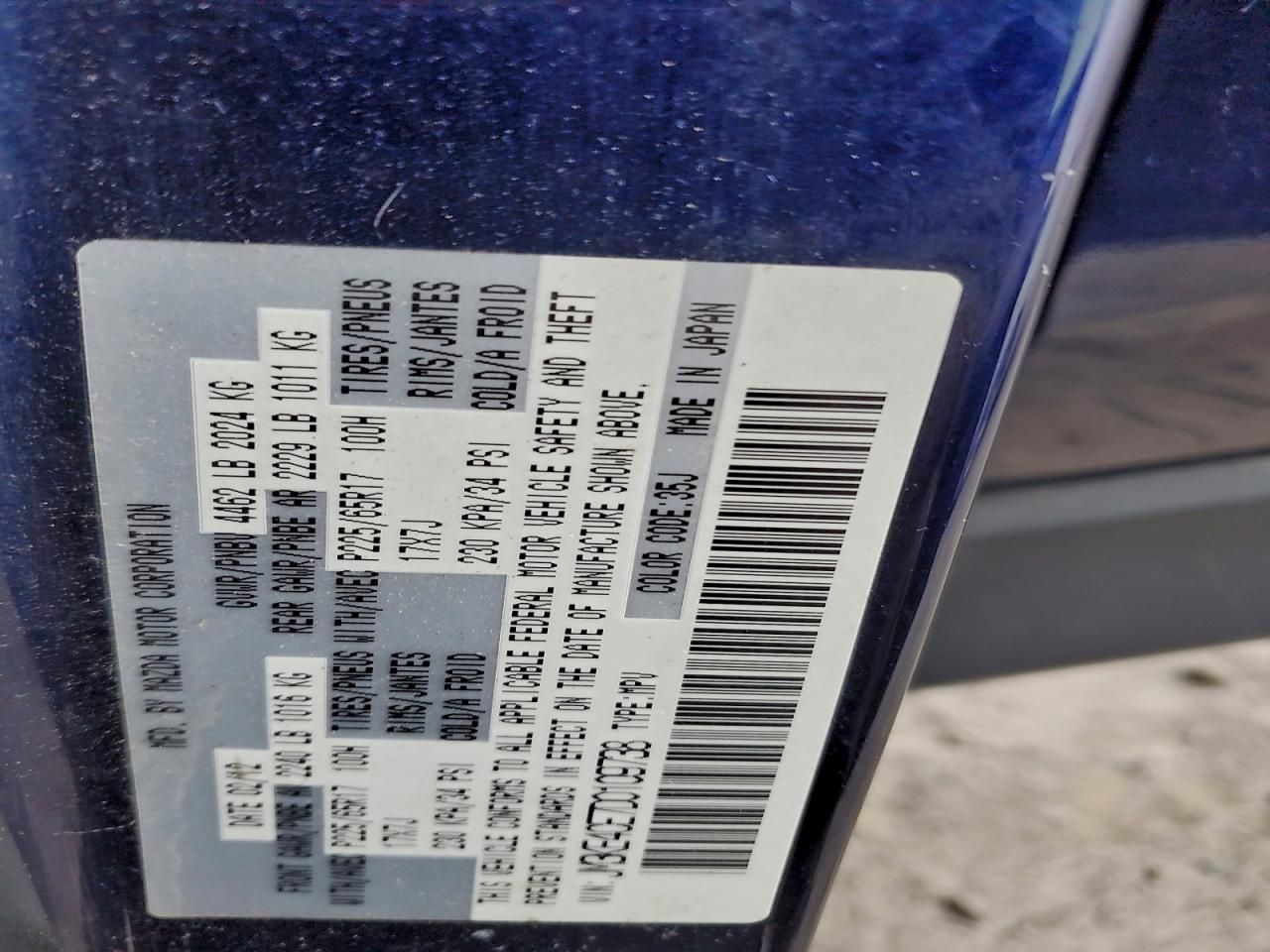 2013 Mazda Cx-5 Touring