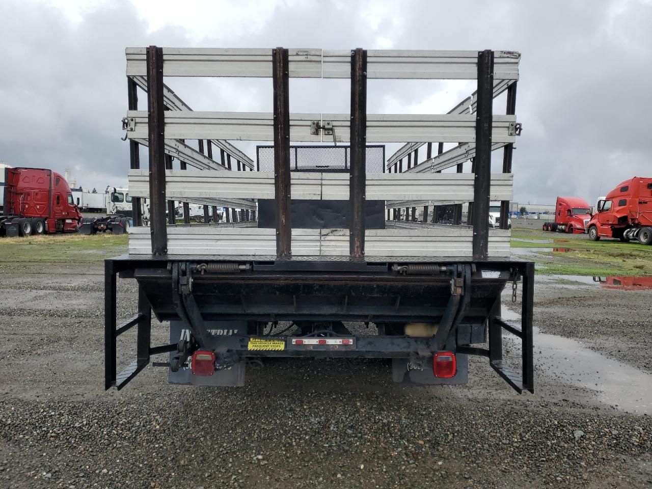 2010 Ford F650 Super Duty Flatbed Truck