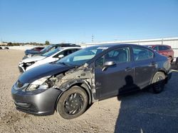 Salvage cars for sale from Copart Cedar Rapids, IA: 2013 Honda Civic lx