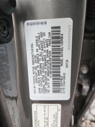 2002 Toyota Camry le